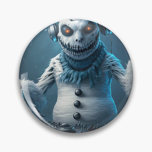 Item preview, Funny snowman as Dj playing music designed and sold by mrlongfield.
