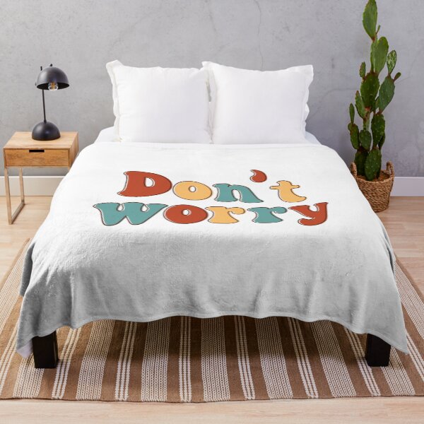 Item preview, DON'T WORRY QUOTE designed and sold by CreatorWorld29.