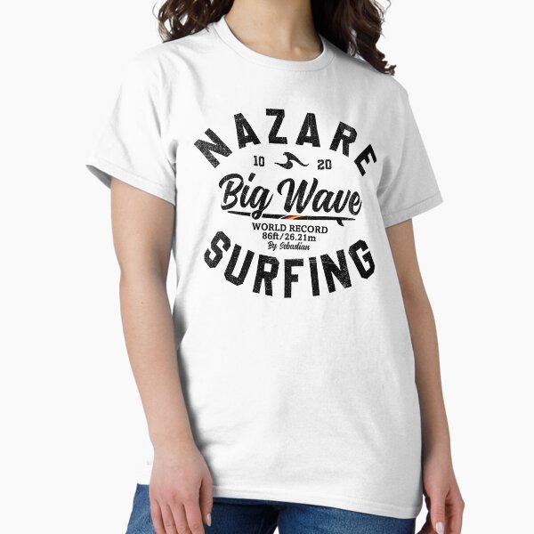 Artikel-Vorschau von NAZARE BIG WAVE WORLD RECORD 26,21m BY SUBGIRL, designt und verkauft von SUBGIRL.
