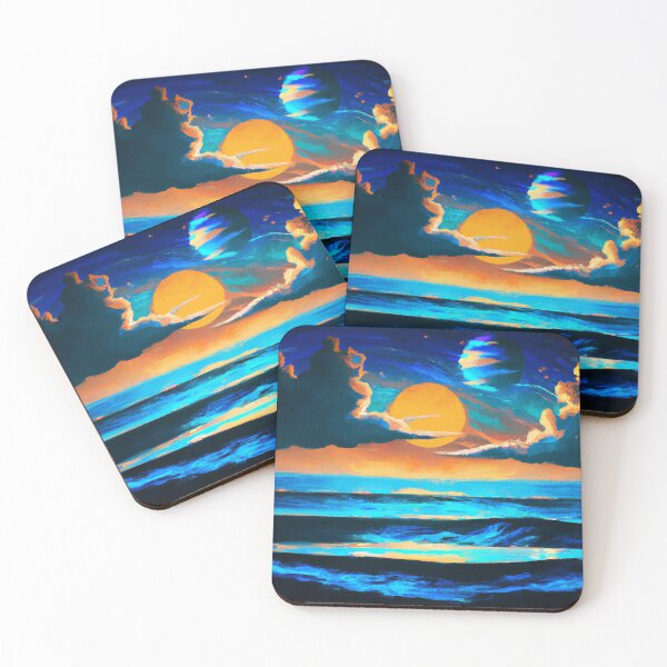 Item preview, Blood moon lunar space eclipse in the night sky  designed and sold by Chris Purdy.