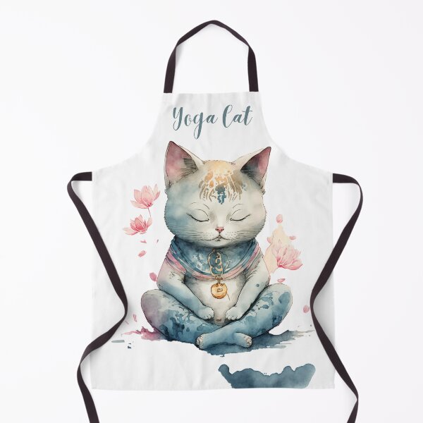 Item preview, Yoga cat 18 designed and sold by printiesart.