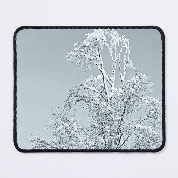 Item preview, Snowy birch - blue designed and sold by countychic.
