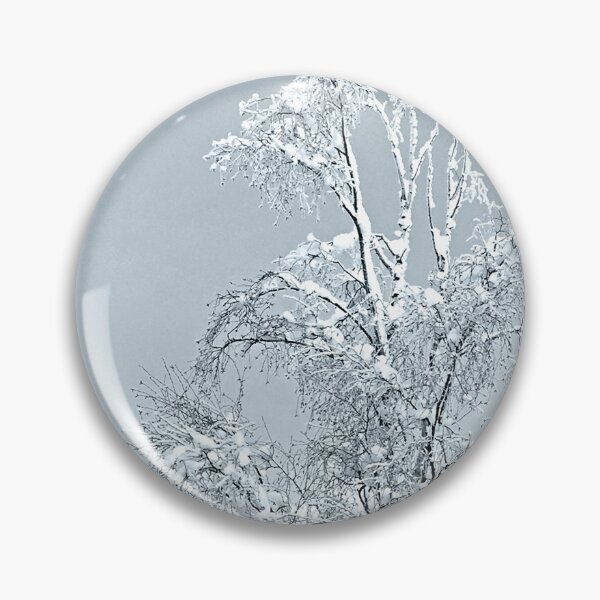 Item preview, Snowy birch - blue designed and sold by countychic.