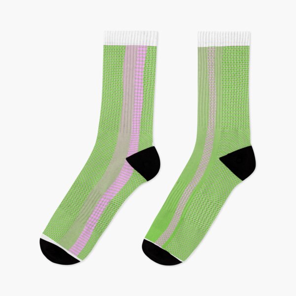 Item preview, green and pink fabric design designed and sold by catherine calder.