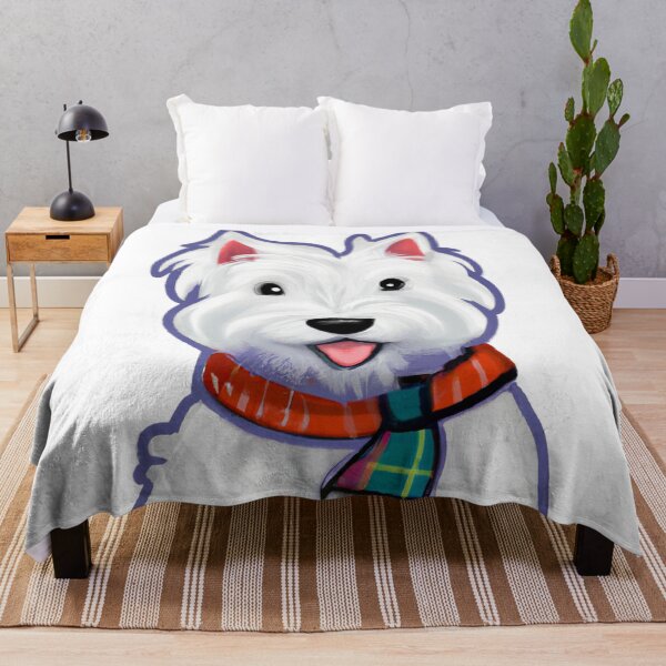 Item preview, Cute West Highland White Terrier Drawing designed and sold by WeHeartAnimals.