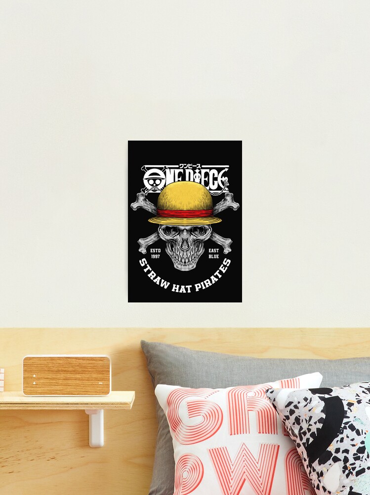 Straw hat jolly roger  Art Print for Sale by ayesha6obessie