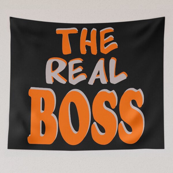 Item preview, The real boss - funny shirt girl boss girl power designed and sold by latelierdechris.