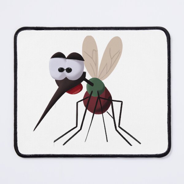 Item preview, Cute Mosquito Drawing designed and sold by WeHeartAnimals.
