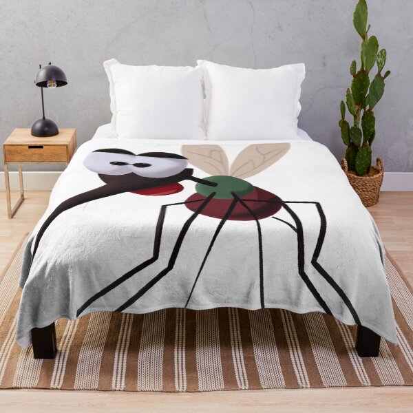 Item preview, Cute Mosquito Drawing designed and sold by WeHeartAnimals.