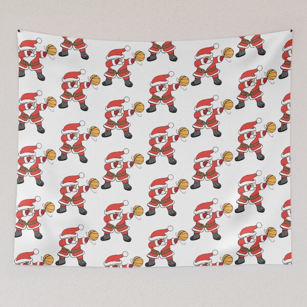 Item preview, Funny Santa Dabbing Basketball Christmas designed and sold by lsrclothing.