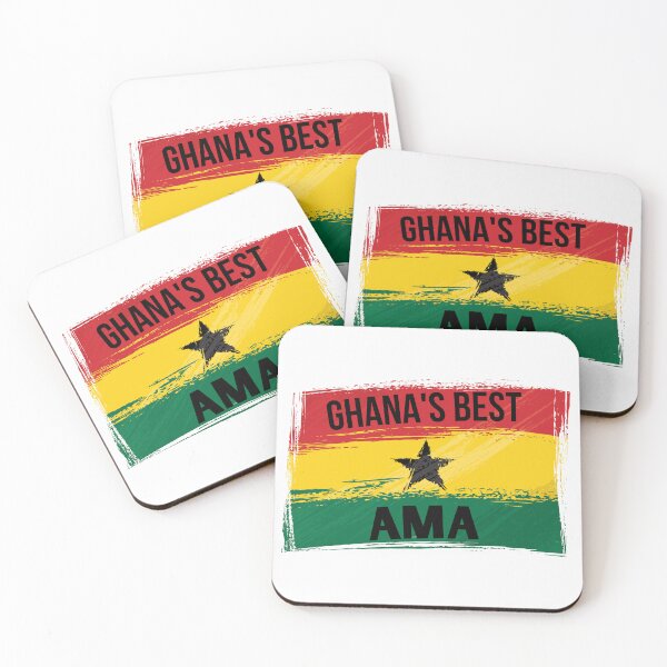 Item preview, Ghana's Best AMA Name On Flag designed and sold by AfriStyleUK.