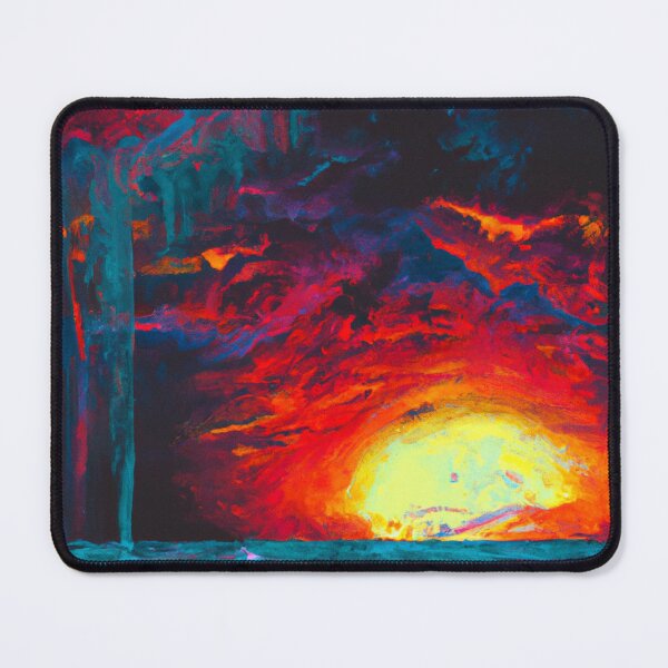 Item preview, Blood moon lunar space eclipse in the night sky designed and sold by Chris Purdy.