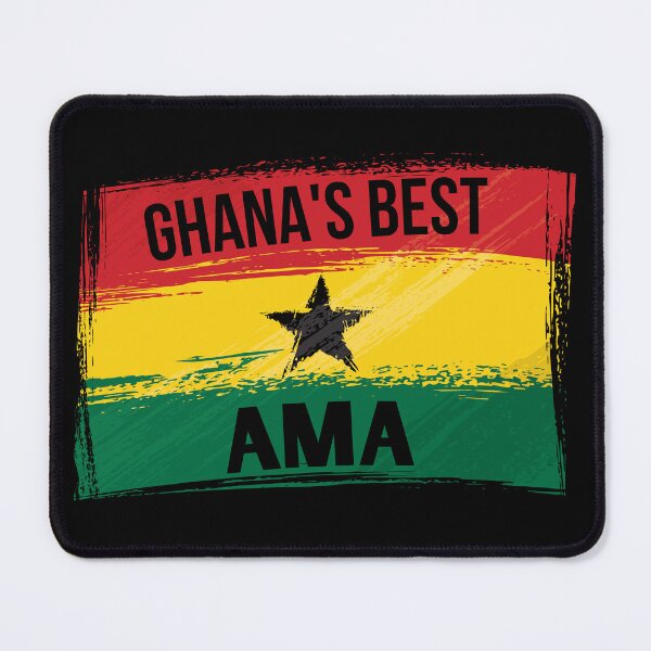 Item preview, Ghana's Best AMA Name On Flag designed and sold by AfriStyleUK.