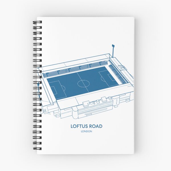 Item preview, Loftus Road QPR Line Drawing designed and sold by spmdesigns.