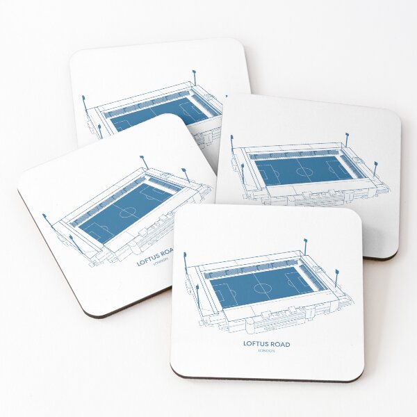 Item preview, Loftus Road QPR Line Drawing designed and sold by spmdesigns.