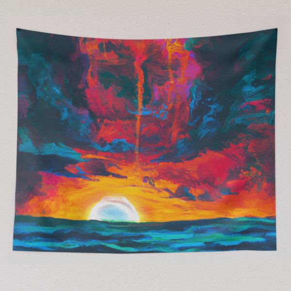 Artikelvorschau, Blood moon lunar space eclipse in the night sky  entworfen und verkauft von Chris Purdy.