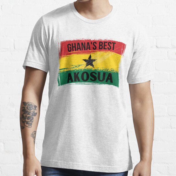 "Ghana's Best AKOSUA Name On Flag" Tshirt for Sale by AfriStyleUK