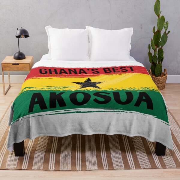 Item preview, Ghana's Best AKOSUA Name On Flag designed and sold by AfriStyleUK.