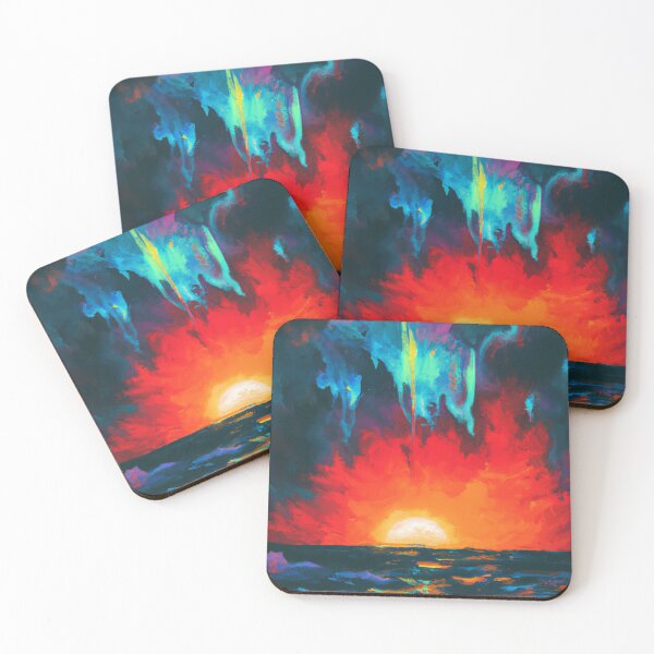 Item preview, VanGogh style blood moon lunar space eclipse in the night sky  designed and sold by Chris Purdy.