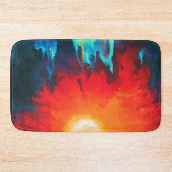 Artikelvorschau, VanGogh style blood moon lunar space eclipse in the night sky  entworfen und verkauft von Chris Purdy.