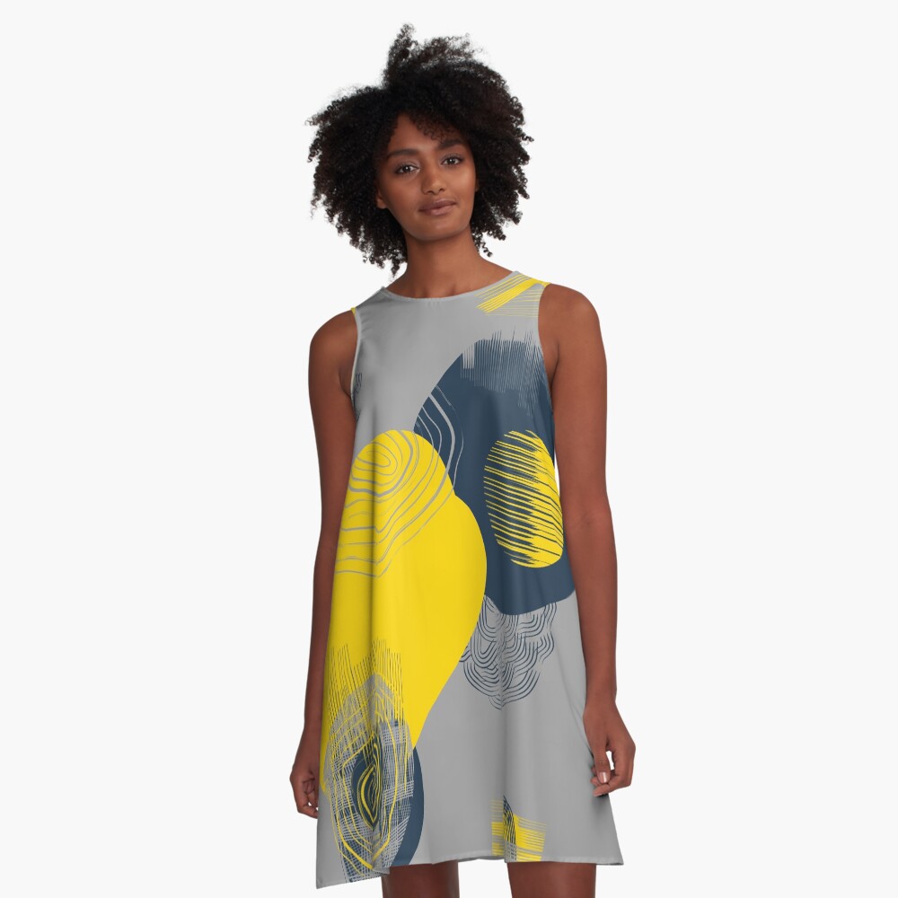 Colour and pattern - Abstract 2 A-Line Dress