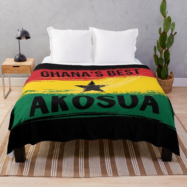 Item preview, Ghana's Best AKOSUA Name On Flag designed and sold by AfriStyleUK.