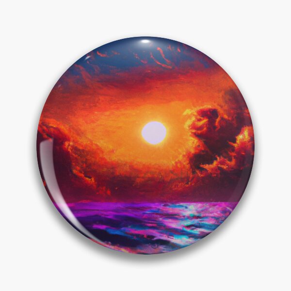 Item preview, Van Gogh style blood moon lunar space eclipse in the night sky  designed and sold by Chris Purdy.