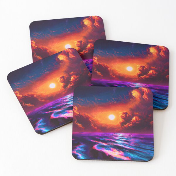 Item preview, Van Gogh style blood moon lunar space eclipse in the night sky  designed and sold by Chris Purdy.