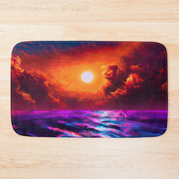 Artikelvorschau, Van Gogh style blood moon lunar space eclipse in the night sky  entworfen und verkauft von Chris Purdy.