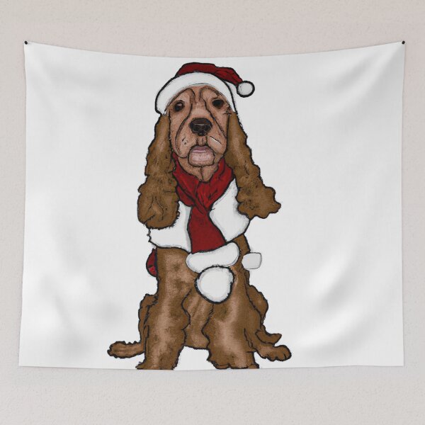 Item preview, Cute English Cocker Spaniel Drawing designed and sold by WeHeartAnimals.