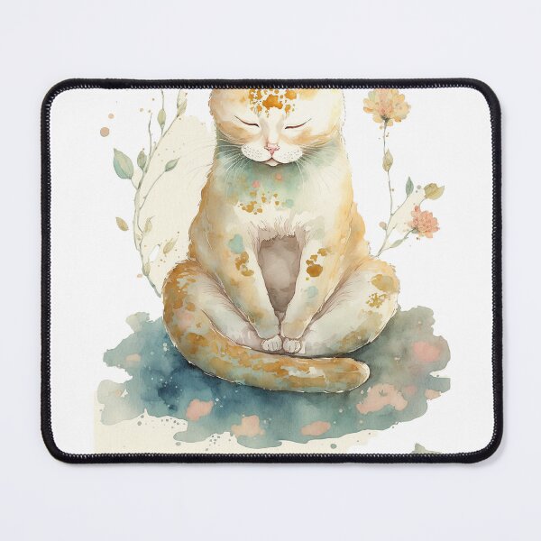 Item preview, Let that Sh!t go yoga cat 03 designed and sold by printiesart.