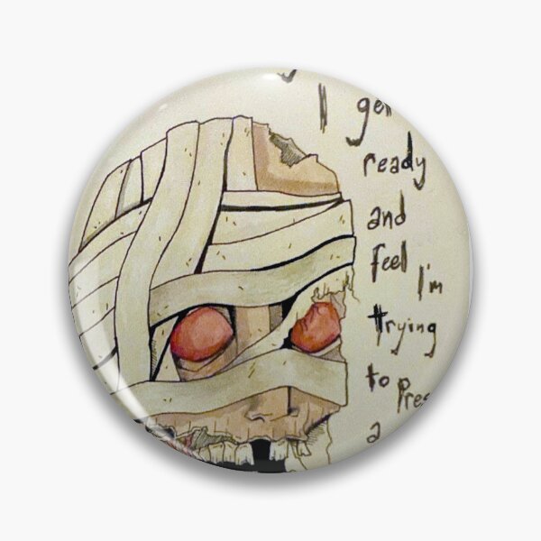 Item preview, mummy designed and sold by SpookyPieGuy.