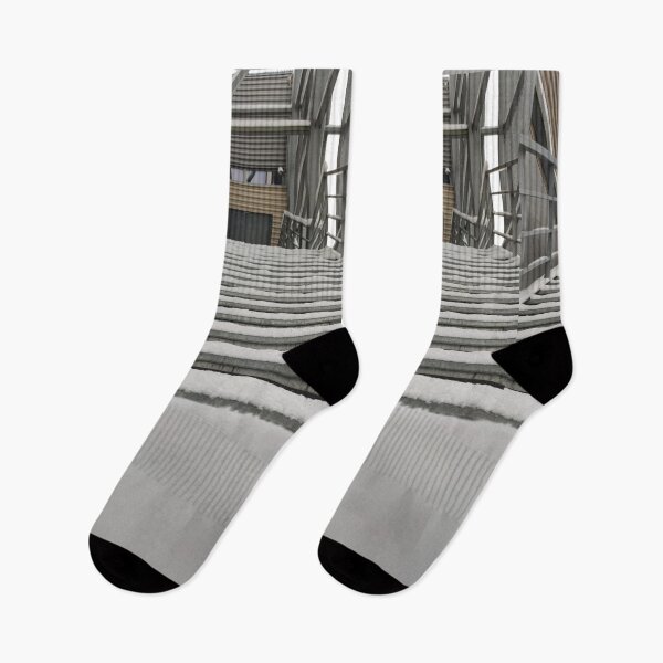 Item preview, Nothing more cold and dangerous than metal stairs covered in snow designed and sold by tshuki.