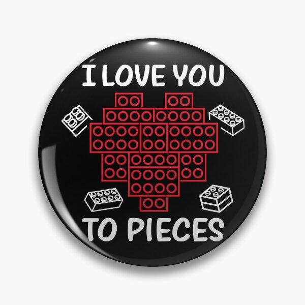 Item preview, Love Blocks Valentine | Boys Girls Valentines, I Love You To Pieces designed and sold by GPODdesign.