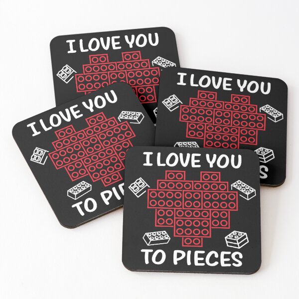 Item preview, Love Blocks Valentine | Boys Girls Valentines, I Love You To Pieces designed and sold by GPODdesign.