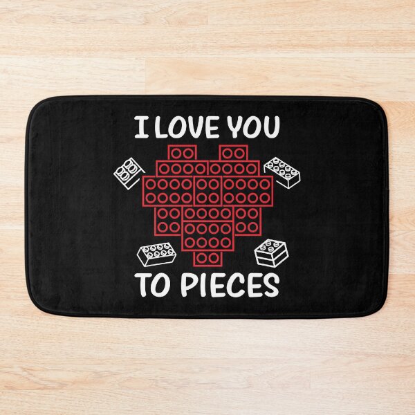Item preview, Love Blocks Valentine | Boys Girls Valentines, I Love You To Pieces designed and sold by GPODdesign.