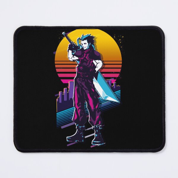 Item preview, Crisis Core Final Fantasy - Zack *80s retro* designed and sold by MyRetroArt.