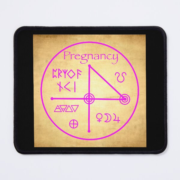 Item preview, Talisman for pregnancy on parchment designed and sold by secretmagic.