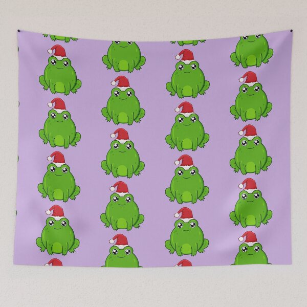 Item preview, Kawaii Frog Christmas designed and sold by ShexxarDesigns.