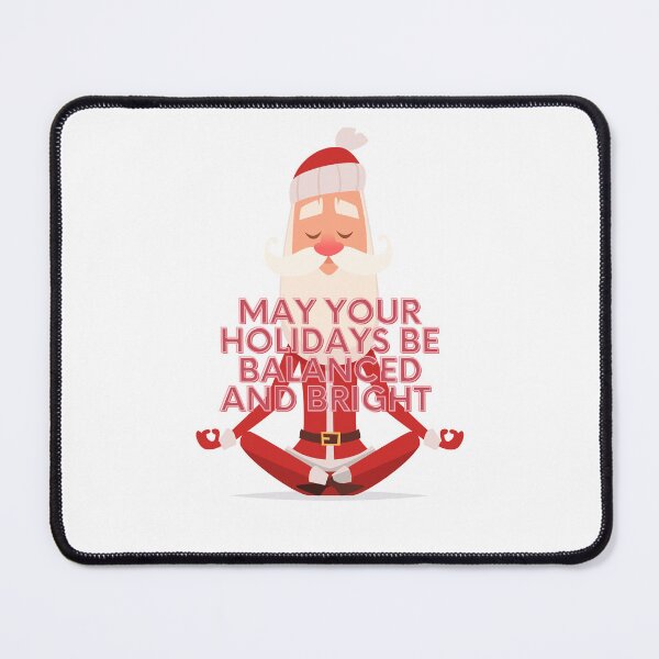 Item preview, Christmas yogi designed and sold by SageYogaRetreat.