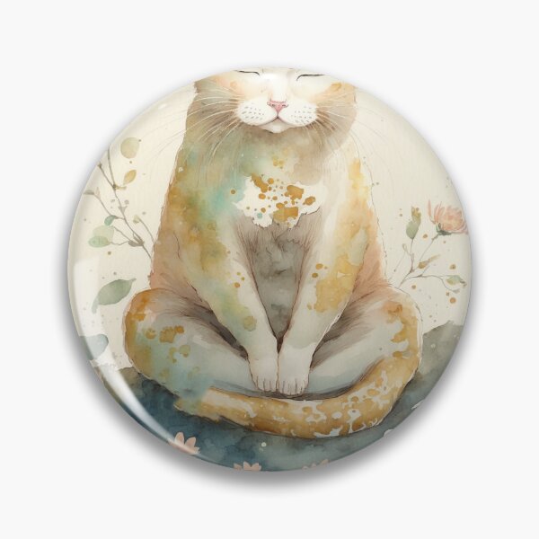 Item preview, Let that Sh!t go yoga cat 06 designed and sold by printiesart.