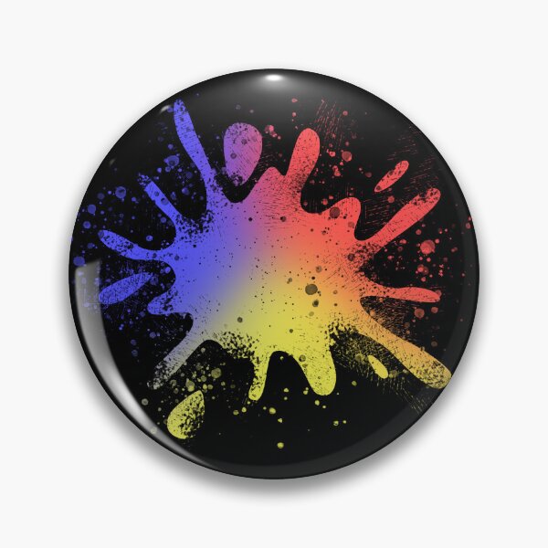 Item preview, Tri Colour Graffiti Ink Splat designed and sold by galaxydaydreams.