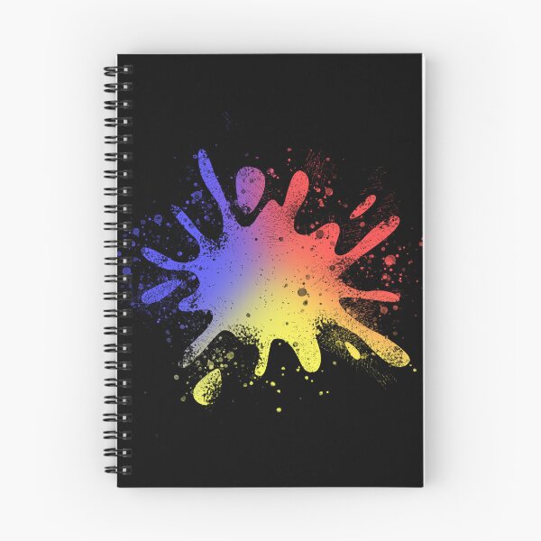 Item preview, Tri Colour Graffiti Ink Splat designed and sold by galaxydaydreams.