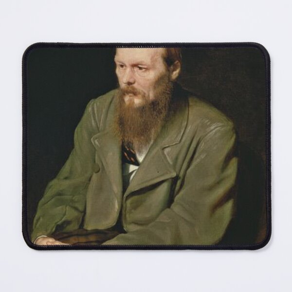 Item preview, Fyodor Dostoevsky portrait designed and sold by ReneMagritteArt.