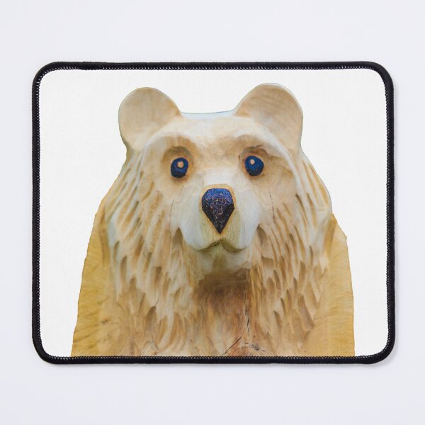 Item preview, Bear Head Carving designed and sold by Dalyndigital Photography.