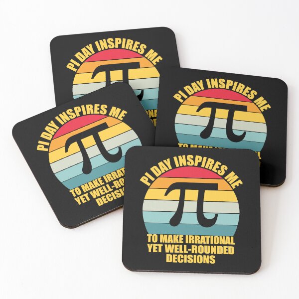 Item preview, Pi Day Inspires Me To Make Irrational Decisions Funny Math designed and sold by TravelScientist.