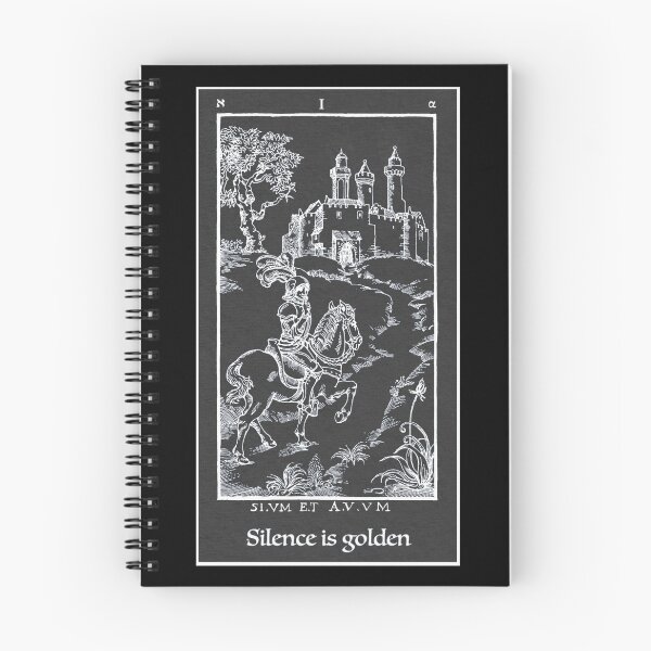 Item preview, #1 Silence Is Golden (LCF version, textured) - The Ninth Gate Engraving designed and sold by Ivan's.