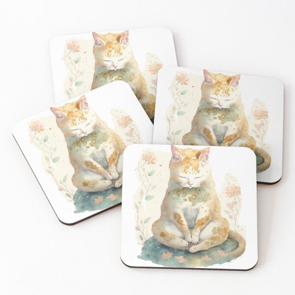 Item preview, Let that Sh!t go yoga cat 08 designed and sold by printiesart.