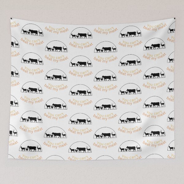 Item preview,  animal, you can't beat my meat designed and sold by Allklassy.