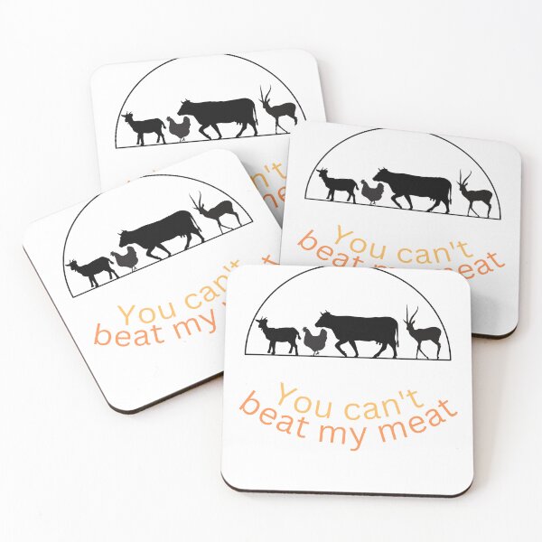 Item preview,  animal, you can't beat my meat designed and sold by Allklassy.
